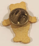 BCCH British Columbia Children's Hospital Foundation Teddy Bear 3/4" x 1" Gold Tone Metal Lapel Pin