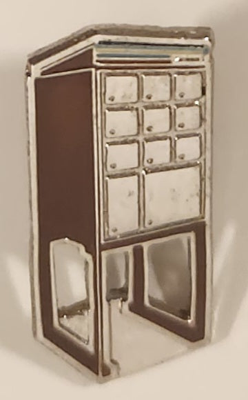 Mail Box Enamel Metal Lapel Pin