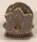 Manitoba Prairie Crocus Enamel Metal Lapel Pin