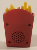 1999 McDonald's French Fries Ringing Flip Phone Cell Phone Plastic Toy