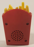 1999 McDonald's French Fries Ringing Flip Phone Cell Phone Plastic Toy