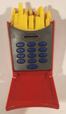 1999 McDonald's French Fries Ringing Flip Phone Cell Phone Plastic Toy