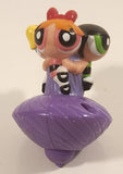 2002 Burger King Cartoon Network Powerpuff Girls 3 1/4" Plastic Toy Spinning Top Figure