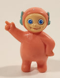 1998 Bubbly Chubbies KO Teletubbies Pink 2" PVC Toy Figure