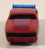 2007 Maisto Marvel The Amazing Spider-Man Red Die Cast Toy Car Vehicle