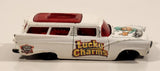 2004 Hot Wheels Cereal Crunchers Lucky Charms 8 Crate White Die Cast Toy Car Vehicle