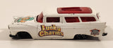 2004 Hot Wheels Cereal Crunchers Lucky Charms 8 Crate White Die Cast Toy Car Vehicle