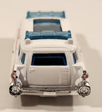2010 Hot Wheels HW Premiere Ghostbusters Ecto-1 White Die Cast Toy Car Vehicle