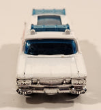 2010 Hot Wheels HW Premiere Ghostbusters Ecto-1 White Die Cast Toy Car Vehicle