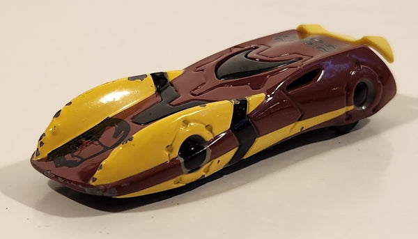 Rare 2008 MGA Marvel Films Iron Man Die Cast Toy Race Car Vehicle