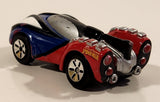 2011 Maisto Marvel Velocidad Spiderman Blue Red Die Cast Toy Superhero Car Vehicle
