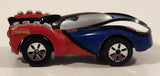 2011 Maisto Marvel Velocidad Spiderman Blue Red Die Cast Toy Superhero Car Vehicle
