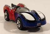 2011 Maisto Marvel Velocidad Spiderman Blue Red Die Cast Toy Superhero Car Vehicle