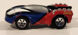 2011 Maisto Marvel Velocidad Spiderman Blue Red Die Cast Toy Superhero Car Vehicle