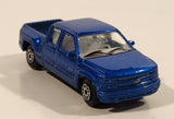 Welly No. 2048 Chevrolet Silverado Pickup Truck Blue Die Cast Toy Car Vehicle