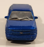 Welly No. 2048 Chevrolet Silverado Pickup Truck Blue Die Cast Toy Car Vehicle