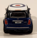 RealToy BMW New Mini Cooper Target Bullseye Dark Blue 1/56 Scale Die Cast Toy Car Vehicle