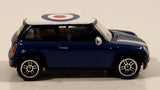 RealToy BMW New Mini Cooper Target Bullseye Dark Blue 1/56 Scale Die Cast Toy Car Vehicle