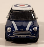 RealToy BMW New Mini Cooper Target Bullseye Dark Blue 1/56 Scale Die Cast Toy Car Vehicle