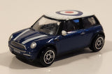 RealToy BMW New Mini Cooper Target Bullseye Dark Blue 1/56 Scale Die Cast Toy Car Vehicle