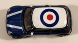 RealToy BMW New Mini Cooper Target Bullseye Dark Blue 1/56 Scale Die Cast Toy Car Vehicle