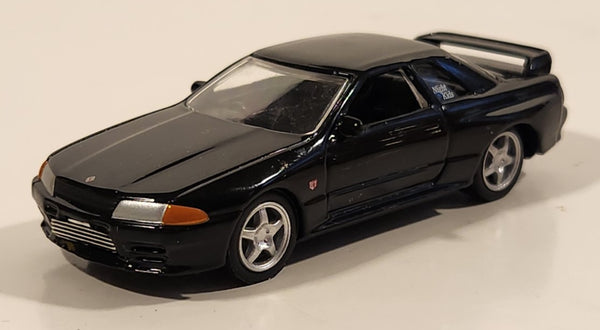 2005 Jada Toys Nissan Skyline GT-R R32 Black 1:64 Scale Die Cast Toy Car Vehicle No. 90033