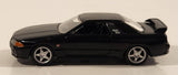 2005 Jada Toys Nissan Skyline GT-R R32 Black 1:64 Scale Die Cast Toy Car Vehicle No. 90033