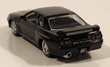 2005 Jada Toys Nissan Skyline GT-R R32 Black 1:64 Scale Die Cast Toy Car Vehicle No. 90033