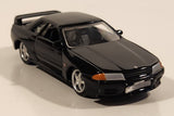 2005 Jada Toys Nissan Skyline GT-R R32 Black 1:64 Scale Die Cast Toy Car Vehicle No. 90033