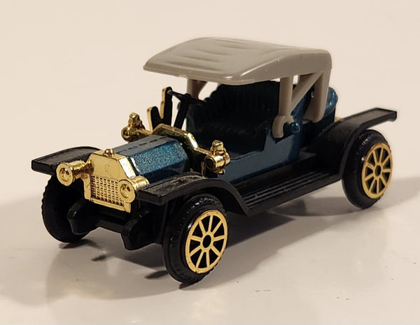 Vintage Reader's Digest High Speed Corgi No. 212 Reo Teal Blue Die Cast Toy Antique Classic Car Vehicle
