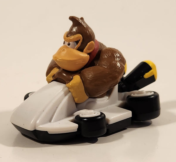 2014 McDonald's Nintendo Mario Kart Donkey Kong 3" Plastic Toy Character Car Vehicle