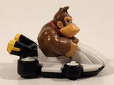 2014 McDonald's Nintendo Mario Kart Donkey Kong 3" Plastic Toy Character Car Vehicle