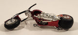 2005 Maisto Marvel Heroes Motorcycle Collection Spider-Man Motorcycle Red Die Cast Toy Vehicle