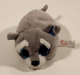 2016 Ty Beanie Babies Jack The Schnauzer Dog 4" Stuffed Plush Toy