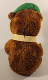 Vintage 1980s Mighty Star Hanna Barbera Yogi Bear 12" Stuffed Plush Toy
