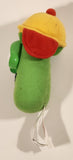 1999 Fisher Price Big Idea Veggietales Junior Asparagus 5 1/2" Stuffed Plush Toy