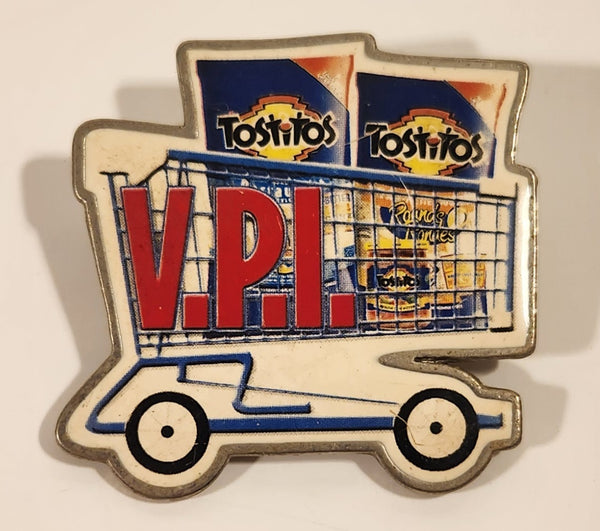 V.P.I. Tostitos Tortilla Chips Bags in Shopping Cart Metal Lapel Pin
