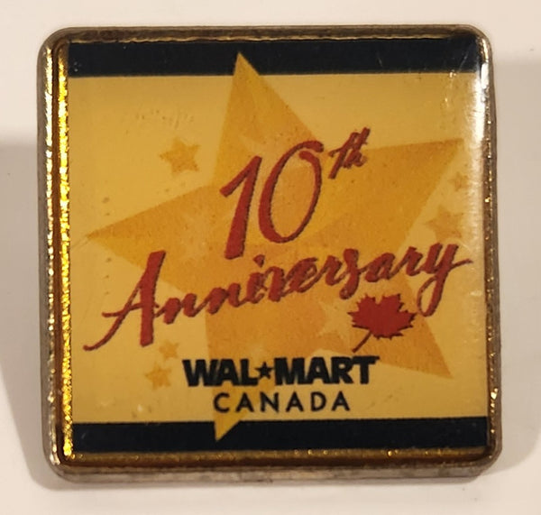 2004 Walmart Canada 10th Anniversary Enamel Metal Lapel Pin