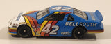 Action Racing NASCAR Joe Nemechek #42 Bell South Chevrolet Monte Carlo Blue White Die Cast Toy Car Vehicle