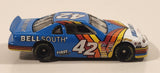 Action Racing NASCAR Joe Nemechek #42 Bell South Chevrolet Monte Carlo Blue White Die Cast Toy Car Vehicle