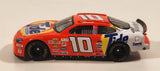 1998 Racing Champions NASCAR Ricky Rudd #10 Tide Whirlpool Orange and White Die Cast Toy Car Vehicle