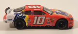 1998 Racing Champions NASCAR Ricky Rudd #10 Tide Whirlpool Orange and White Die Cast Toy Car Vehicle