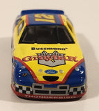 Action Racing NASCAR Kenny Wallace #12 Ford Thunderbird Bussmann Graybar Blue and Yellow Die Cast Toy Car Vehicle