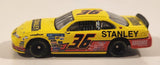 Action Racing NASCAR Jeff Burton #36 Pontiac Grand Prix Stanley Hardinge Yellow Die Cast Toy Car Vehicle