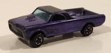 1968 Hot Wheels Sweet Sixteen Custom Fleetside Spectraflame Purple Die Cast Toy Car Vehicle
