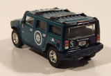 2004 Fleer Collectibles MLB Baseball Seattle Mariners Hummer H2 Die Cast Toy Car Vehicle with Rubber Tires