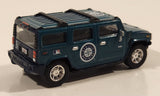 2004 Fleer Collectibles MLB Baseball Seattle Mariners Hummer H2 Die Cast Toy Car Vehicle with Rubber Tires