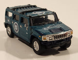 2004 Fleer Collectibles MLB Baseball Seattle Mariners Hummer H2 Die Cast Toy Car Vehicle with Rubber Tires