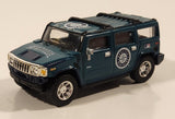 2004 Fleer Collectibles MLB Baseball Seattle Mariners Hummer H2 Die Cast Toy Car Vehicle with Rubber Tires