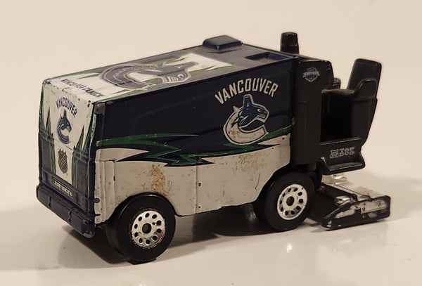 2010 Maisto Top Dog Collectibles Vancouver Canucks NHL Ice Hockey Zamboni Die Cast Collectible Toy Ice Resurfacer 1/50 Scale